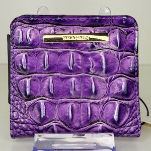 Brahmin NWT Jane Wallet in Ultraviolet